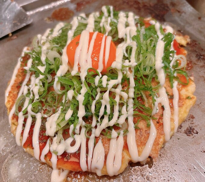 写真：お好み焼き