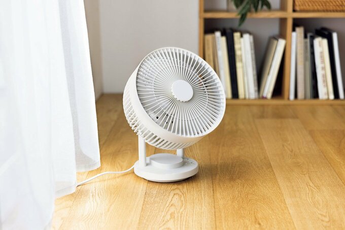 お手入れがしやすい首振りサーキュレーター18畳(無印良品)