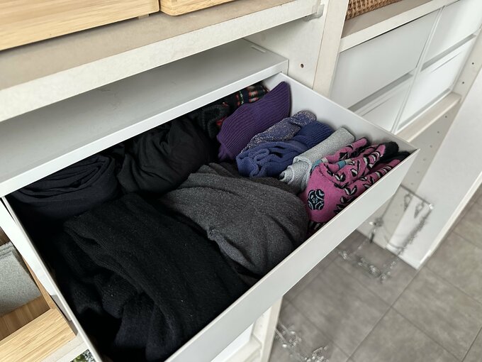 靴下・タイツの収納