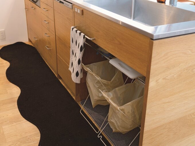 ゴミ箱スペース