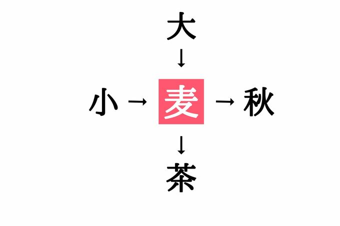 小学生で習う漢字の穴埋めクイズ 小 秋 に共通する漢字は Esseonline エッセ オンライン
