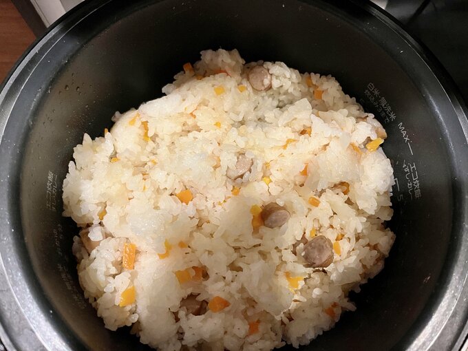 炊飯器ピラフ