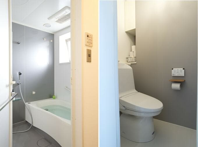 バスルームは既存利用