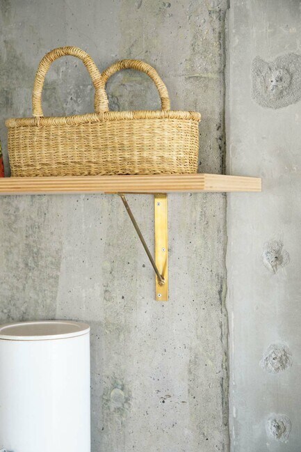 キッチンの飾り棚