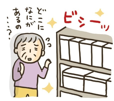 困っている人