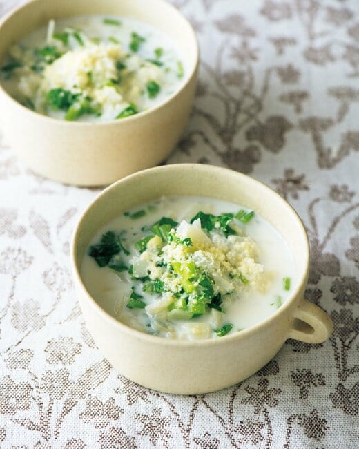 カブのザクザクポタージュ