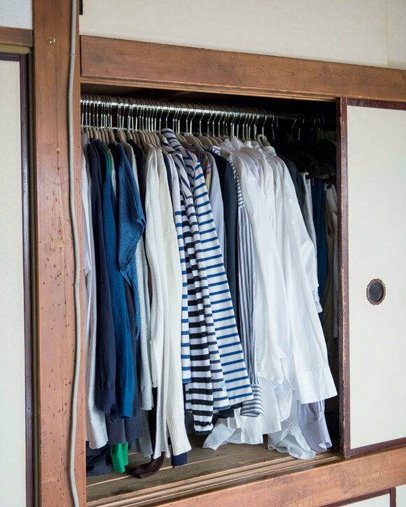 衣類ハンガー収納