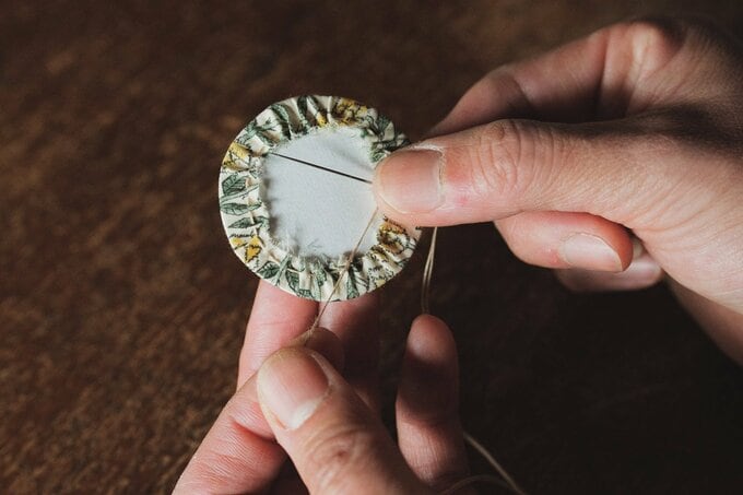 ブローチの工程5