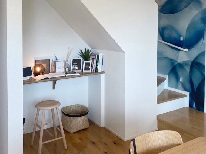 階段下のワークスペース