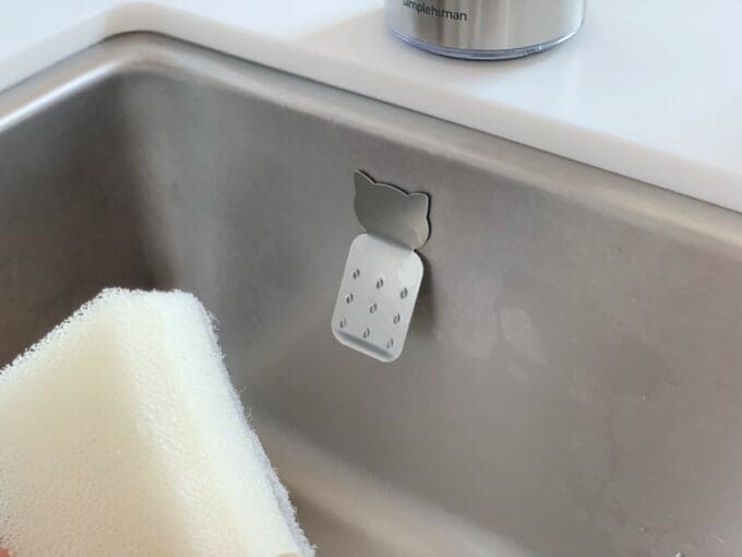 ダイソーのスポンジかけ