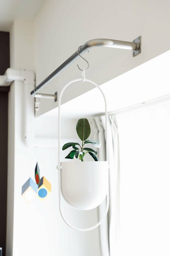 室内干し用ステンレスバー