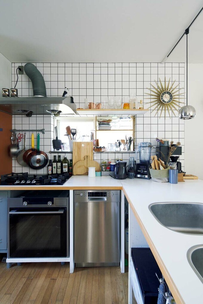 キッチンカウンター下