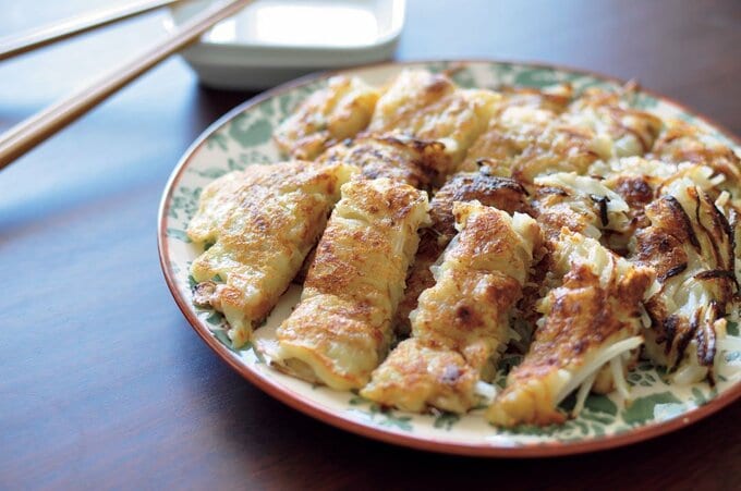 モヤシのもちもちチヂミ