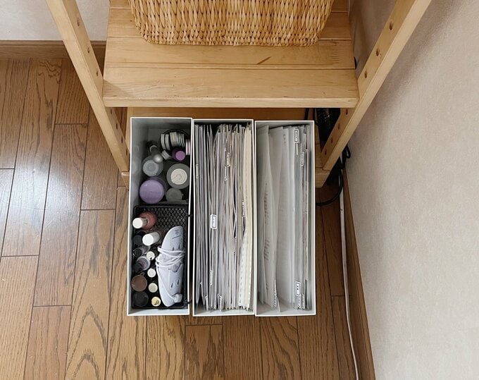 無印良品ファイルボックス収納