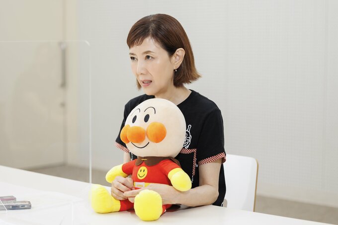 戸田恵子さん、アンパンマン