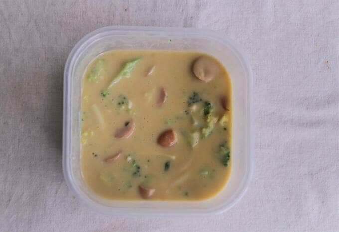 レンジ入れる前の生地