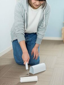 汚れやすい場所にクリーナーを配置し、すぐにきれいに