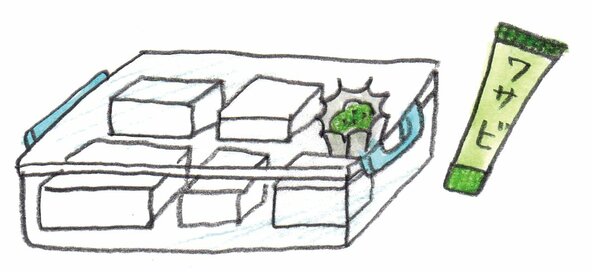 おもちのカビはチューブのワサビで予防！殺菌成分が長もちに効果あり