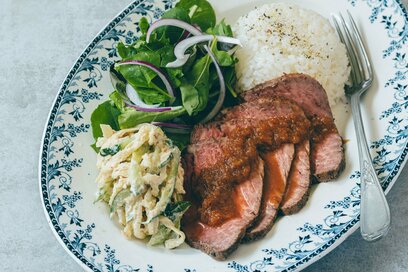 何度も試作してたどり着いた「究極のローストビーフ」。クリスマスにもぴったり