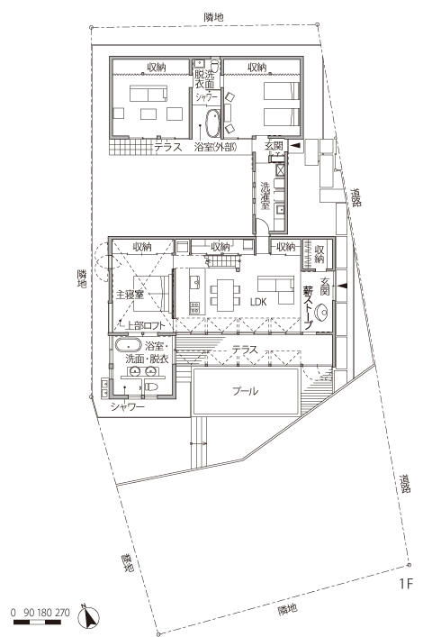 戸井田さんの家の間取図