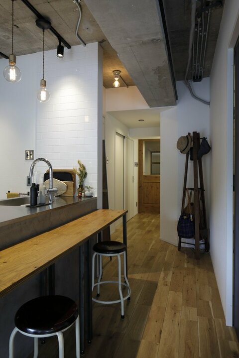 広々とした廊下