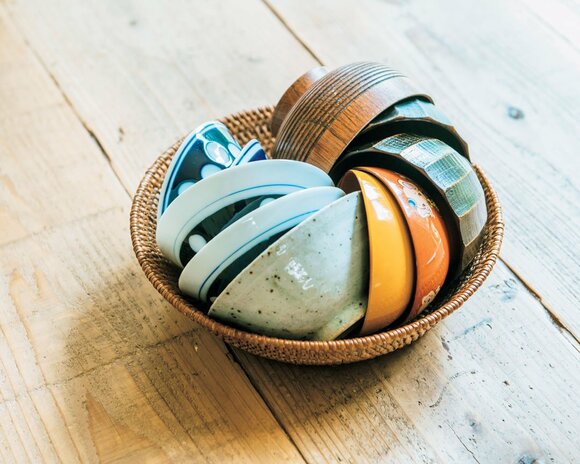 お茶わんたくさん