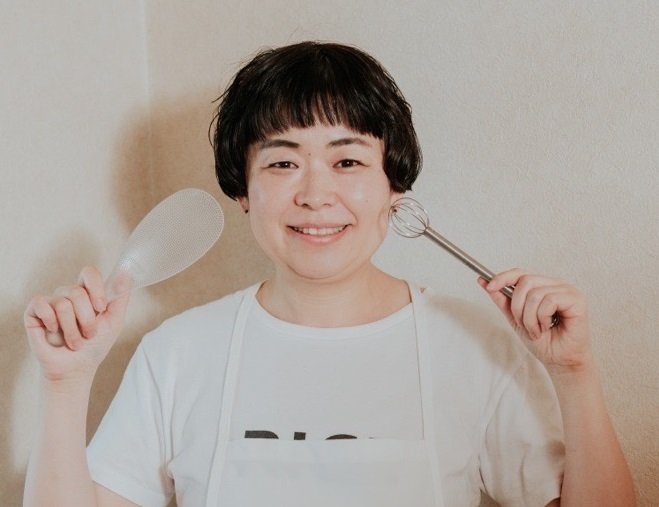 しらいのりこさんによる料理ライブ