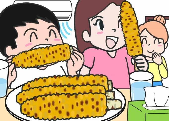 とうもろこし間違い探し1