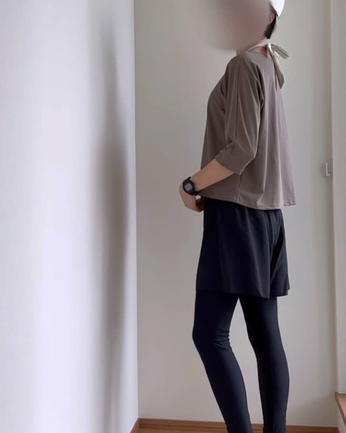 水着を着たあさこさん