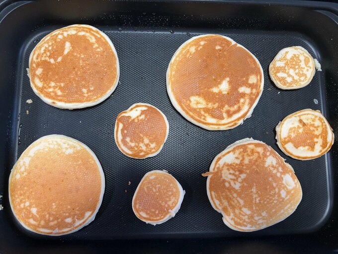 無印良品の米粉パンケーキ