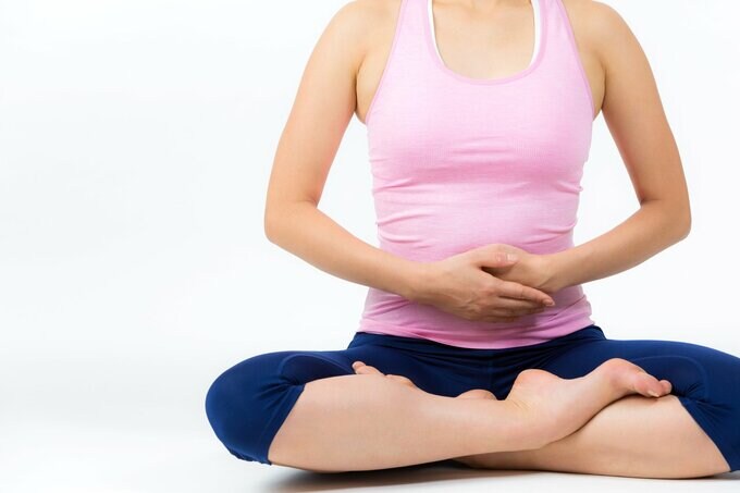 腹式呼吸のイメージ画像