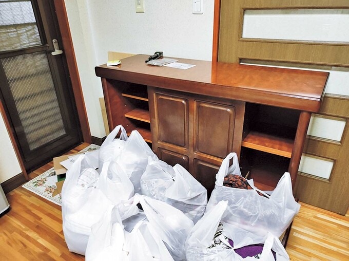 大物は民間業者に処分を依頼