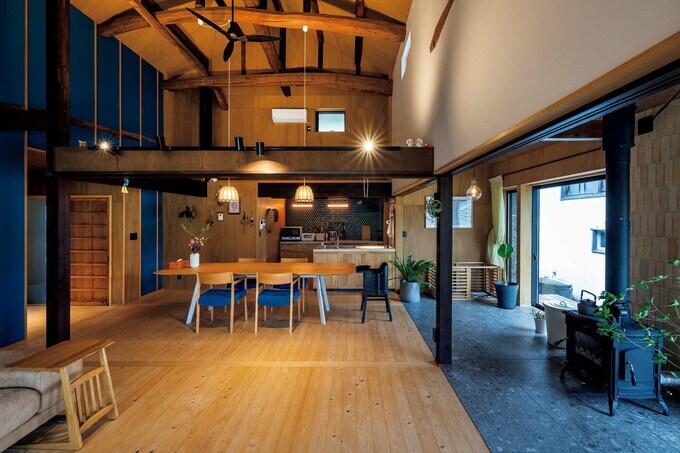 キッチン方向の眺め