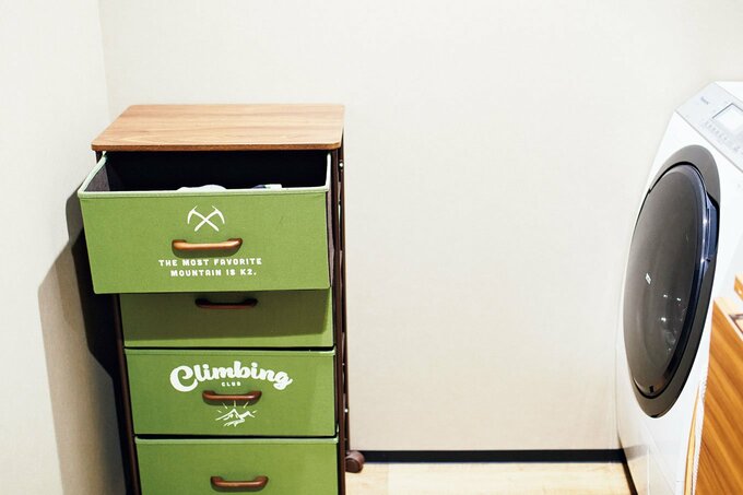 緑ボックス収納