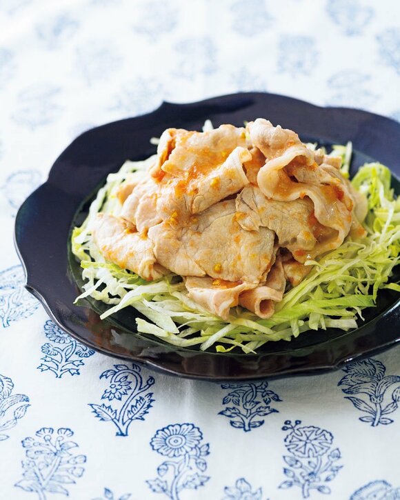 豚しゃぶのめんつゆ漬け すりおろしトマトでうま味が倍増 Esseonline エッセ オンライン