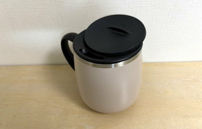 フタが開いた状態