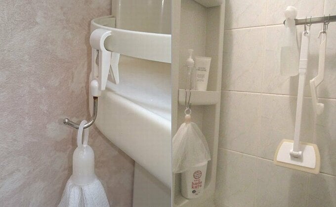 クリップとフック