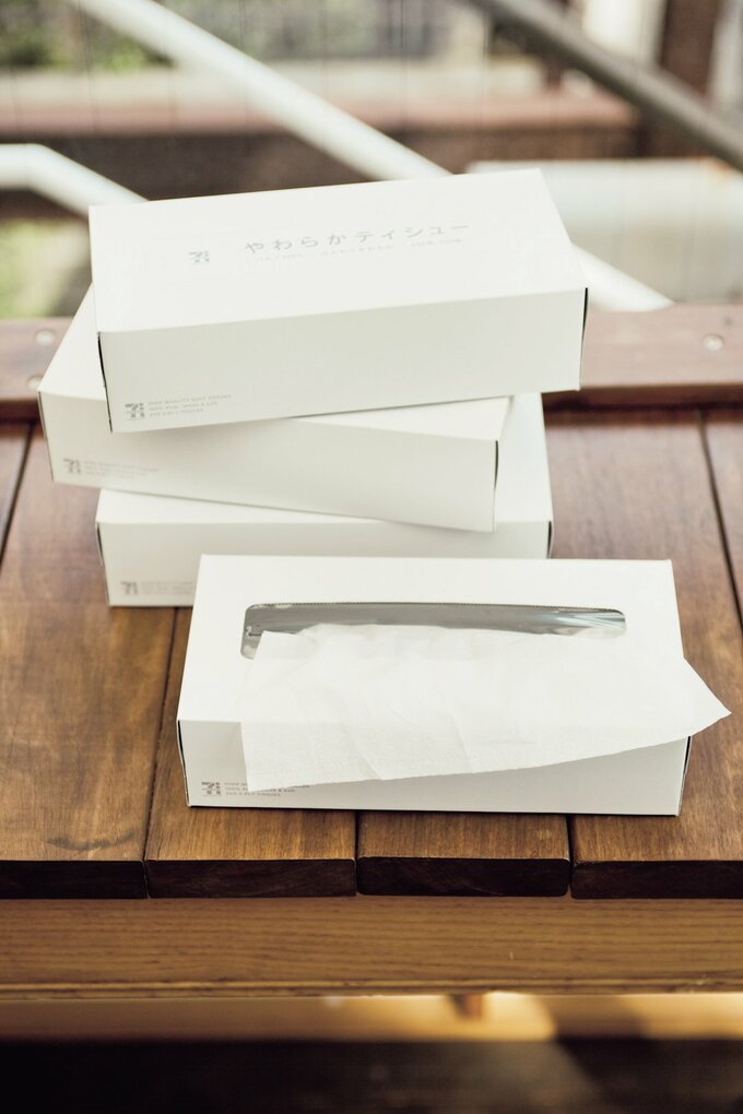 ティッシュペーパーはイトーヨーカドー