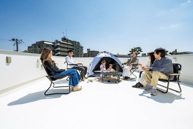 屋上のスペース