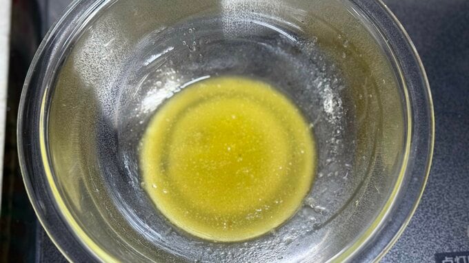 Aの調味料が混ざった写真