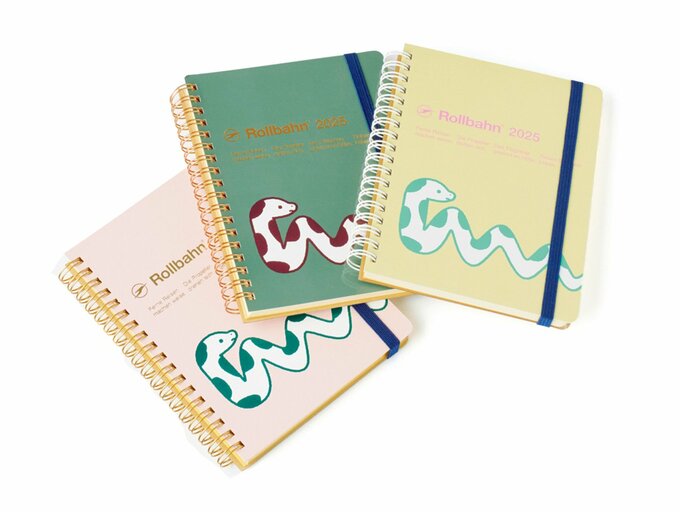 ヘビ柄のロルバーンダイアリー