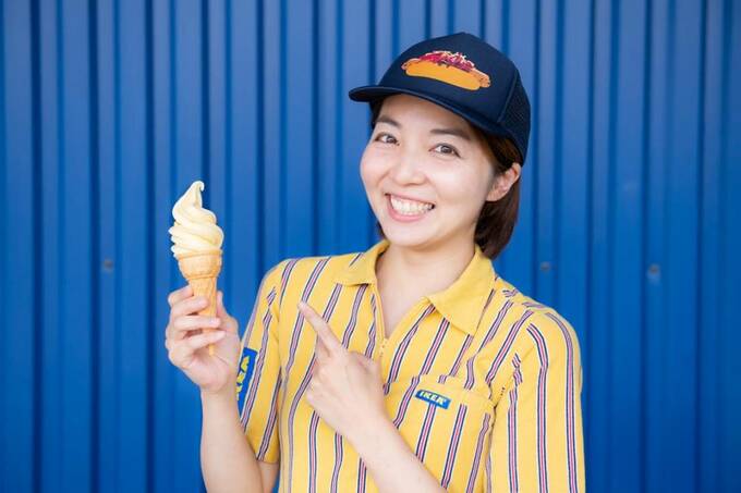 買い物あとの疲れをいやすデザートも!