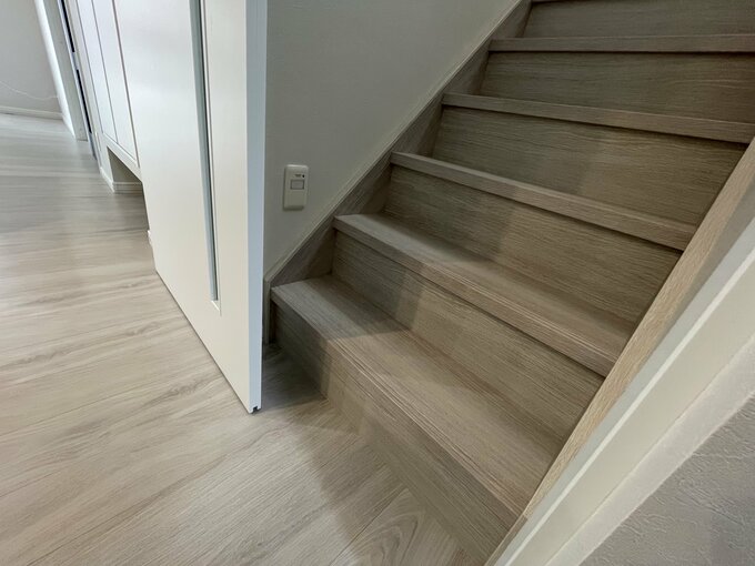 踊り場がない様子