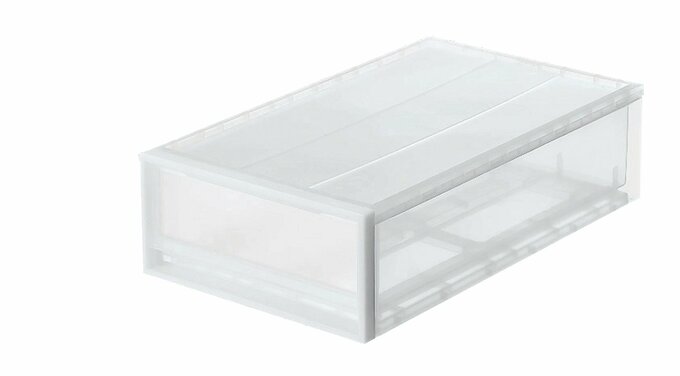 ポリプロピレン衣装ケース引出式 小