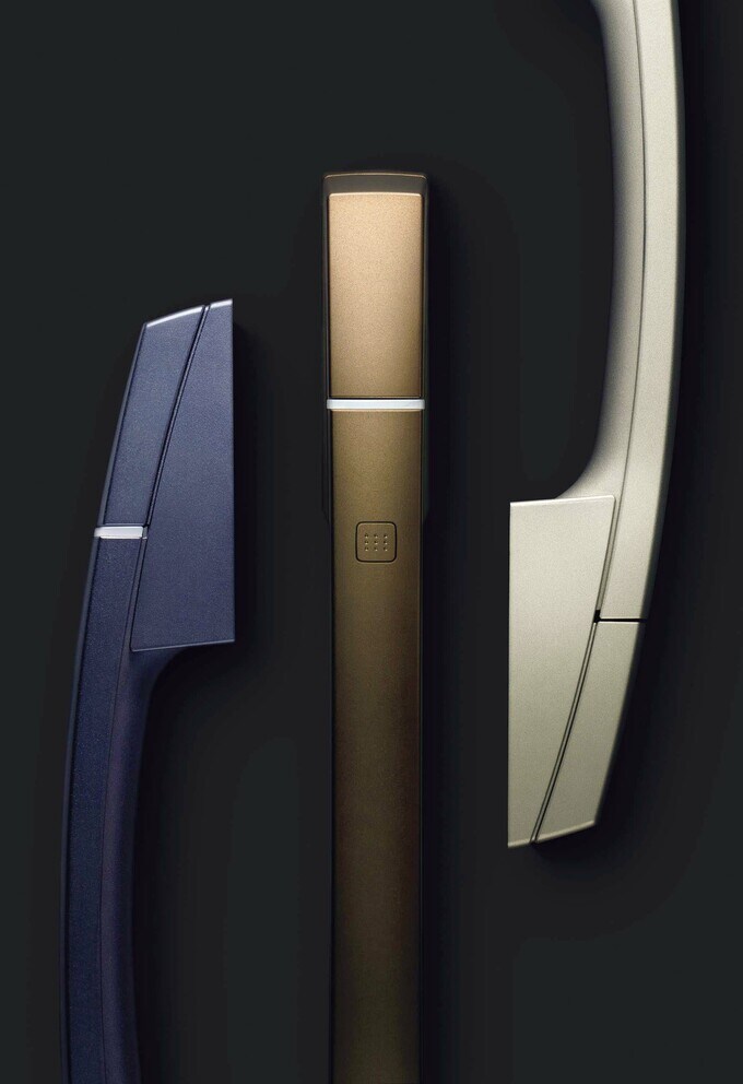 上質仕上げのハンドル