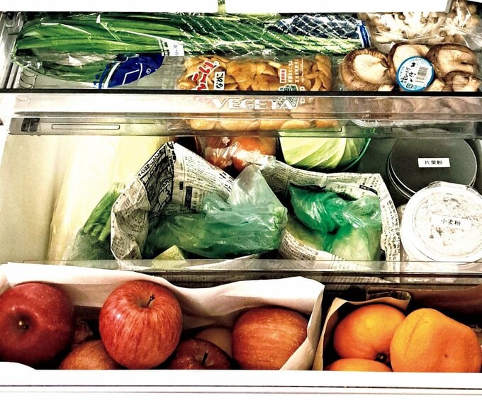 かつみさんの冷蔵庫の野菜