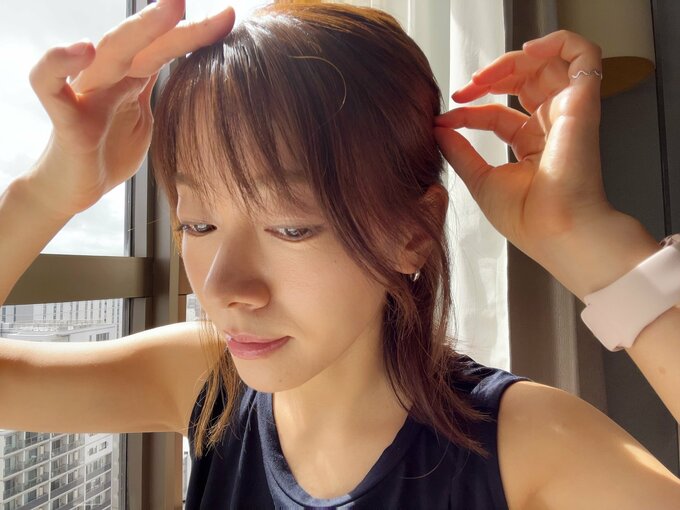 自然な仕上がり