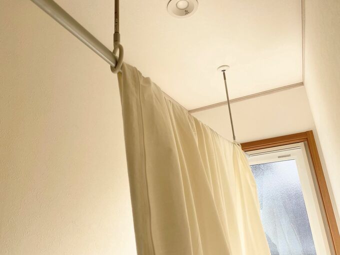 シーツにシワが寄って乾きにムラが出る