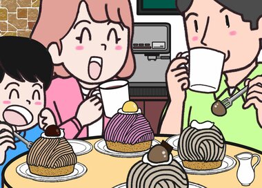 絶品「モンブラン」でホッとティータイム。どこが違う？5つ見つけたらエラい＜間違い探し＞