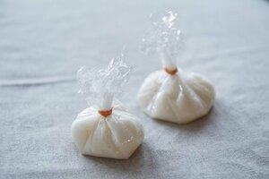 長イモのすりおろし